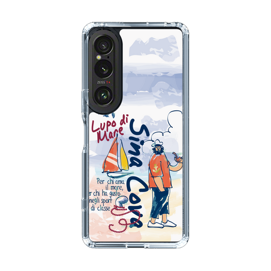 スリムプロテクションケース［ SINA COVA - マリンテイスト ］