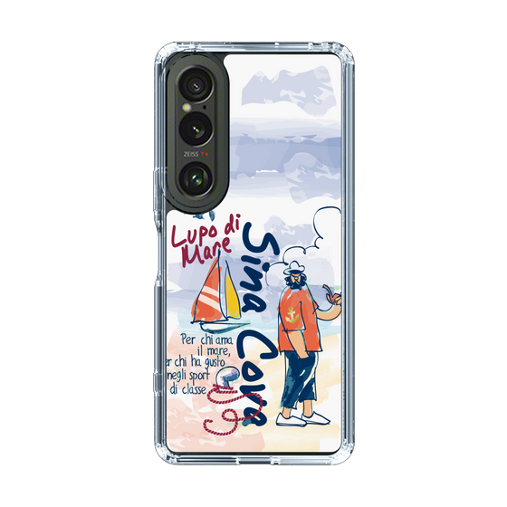 スリムプロテクションケース［ SINA COVA - マリンテイスト ］