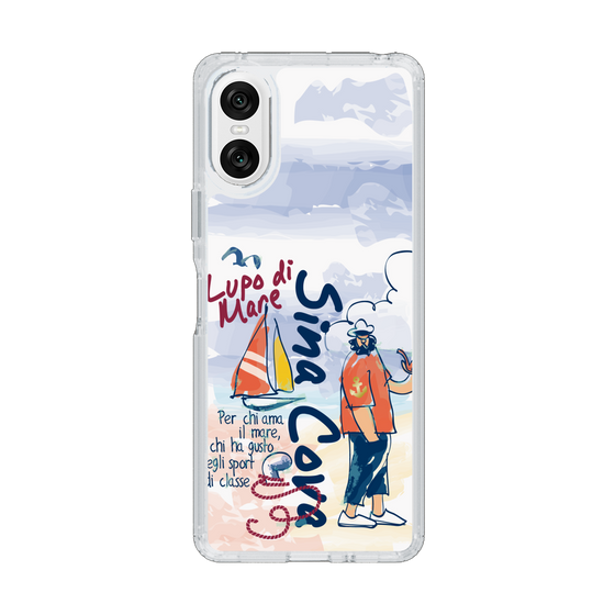 スリムプロテクションケース［ SINA COVA - マリンテイスト ］