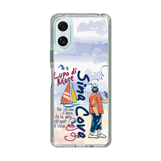 スリムプロテクションケース［ SINA COVA - マリンテイスト ］