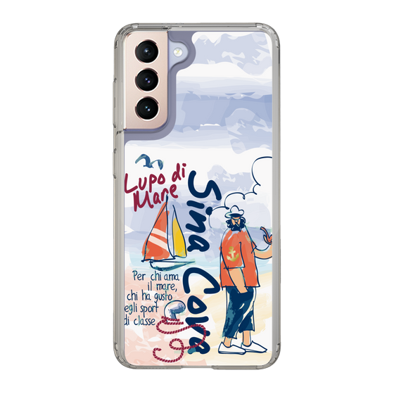 スリムプロテクションケース［ SINA COVA - マリンテイスト ］