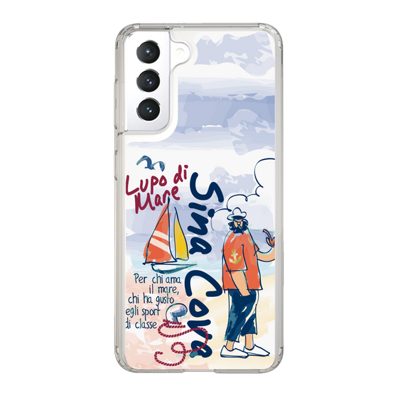 スリムプロテクションケース［ SINA COVA - マリンテイスト ］