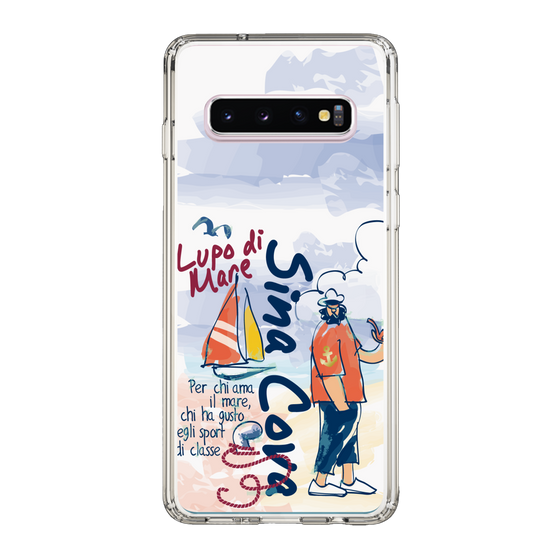 スリムプロテクションケース［ SINA COVA - マリンテイスト ］