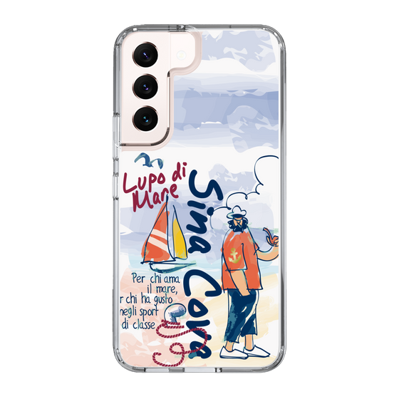 スリムプロテクションケース［ SINA COVA - マリンテイスト ］