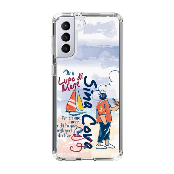 スリムプロテクションケース［ SINA COVA - マリンテイスト ］