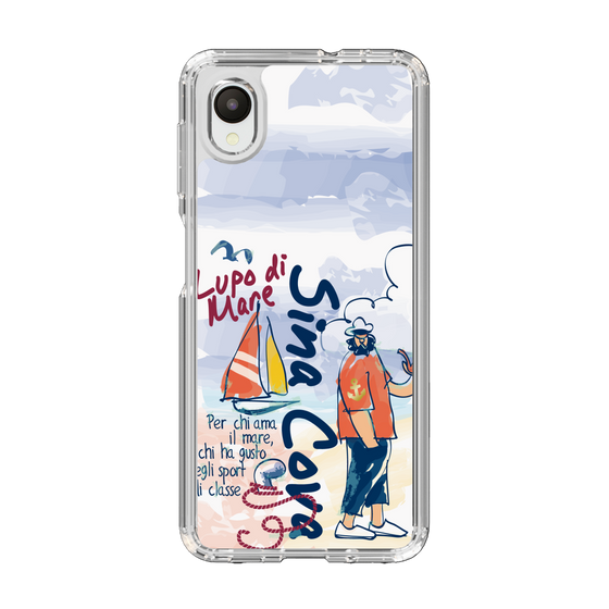 スリムプロテクションケース［ SINA COVA - マリンテイスト ］