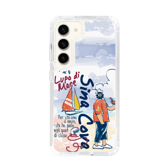 スリムプロテクションケース［ SINA COVA - マリンテイスト ］