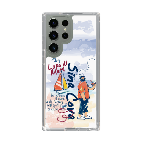 スリムプロテクションケース［ SINA COVA - マリンテイスト ］