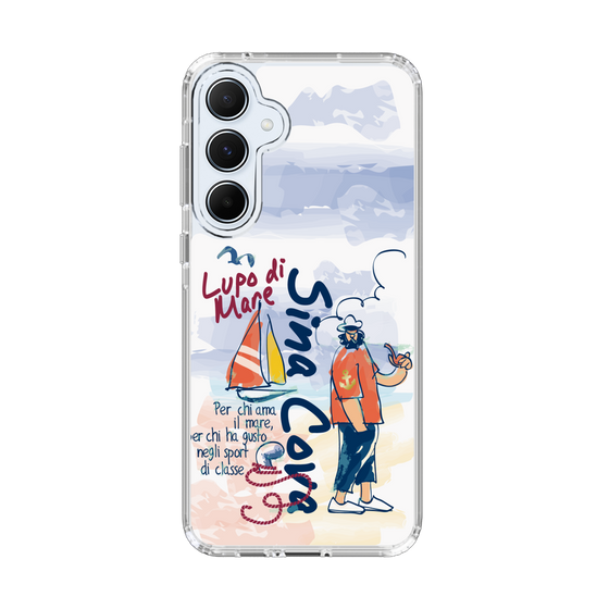 スリムプロテクションケース［ SINA COVA - マリンテイスト ］