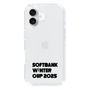 スリムプロテクションケース［ SoftBank ウインターカップ2025 - ロゴ - クリア ］