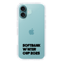 スリムプロテクションケース［ SoftBank ウインターカップ2025 - ロゴ - クリア ］