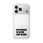 スリムプロテクションケース［ SoftBank ウインターカップ2025 - ロゴ - クリア ］