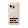 スリムプロテクションケース［ SoftBank ウインターカップ2025 - ロゴ - クリア ］