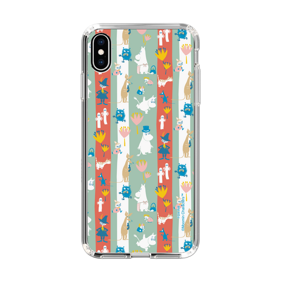 スリムプロテクションケース［ MOOMIN - Stripe ］