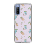 スリムプロテクションケース［ ぼのぼの - 総柄 - パープル ］