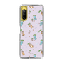 スリムプロテクションケース［ ぼのぼの - 総柄 - パープル ］