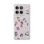 スリムプロテクションケース［ らんま1/2 - ミニキャラ - クリア ］