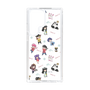 スリムプロテクションケース［ らんま1/2 - ミニキャラ - クリア ］