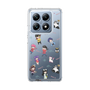 スリムプロテクションケース［ らんま1/2 - ミニキャラ - クリア ］