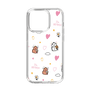 スリムプロテクションケース［ ビリケン - 総柄 - クリア ］