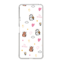 スリムプロテクションケース［ ビリケン - 総柄 - クリア ］