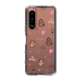スリムプロテクションケース［ ビリケン - 総柄 - クリア ］
