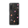 スリムプロテクションケース［ ビリケン - 総柄 - クリア ］