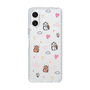 スリムプロテクションケース［ ビリケン - 総柄 - クリア ］