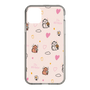 スリムプロテクションケース［ ビリケン - 総柄 - ピンク ］