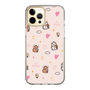 スリムプロテクションケース［ ビリケン - 総柄 - ピンク ］