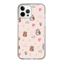 スリムプロテクションケース［ ビリケン - 総柄 - ピンク ］