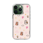 スリムプロテクションケース［ ビリケン - 総柄 - ピンク ］