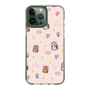 スリムプロテクションケース［ ビリケン - 総柄 - ピンク ］