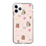スリムプロテクションケース［ ビリケン - 総柄 - ピンク ］
