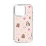 スリムプロテクションケース［ ビリケン - 総柄 - ピンク ］
