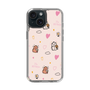 スリムプロテクションケース［ ビリケン - 総柄 - ピンク ］