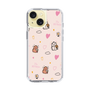 スリムプロテクションケース［ ビリケン - 総柄 - ピンク ］