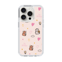 スリムプロテクションケース［ ビリケン - 総柄 - ピンク ］