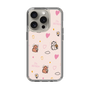 スリムプロテクションケース［ ビリケン - 総柄 - ピンク ］