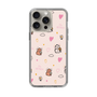 スリムプロテクションケース［ ビリケン - 総柄 - ピンク ］