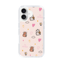 スリムプロテクションケース［ ビリケン - 総柄 - ピンク ］