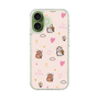 スリムプロテクションケース［ ビリケン - 総柄 - ピンク ］