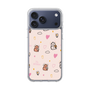 スリムプロテクションケース［ ビリケン - 総柄 - ピンク ］