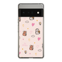 スリムプロテクションケース［ ビリケン - 総柄 - ピンク ］
