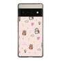 スリムプロテクションケース［ ビリケン - 総柄 - ピンク ］