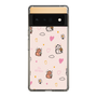 スリムプロテクションケース［ ビリケン - 総柄 - ピンク ］