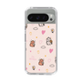スリムプロテクションケース［ ビリケン - 総柄 - ピンク ］