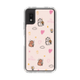 スリムプロテクションケース［ ビリケン - 総柄 - ピンク ］