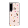 スリムプロテクションケース［ ビリケン - 総柄 - ピンク ］