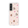スリムプロテクションケース［ ビリケン - 総柄 - ピンク ］